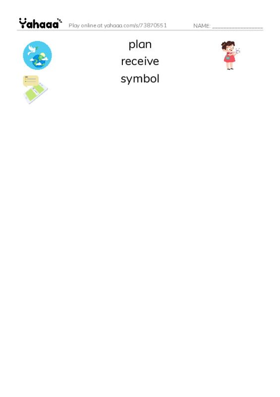 RAZ Vocabulary V: Code Talkers PDF three columns match words