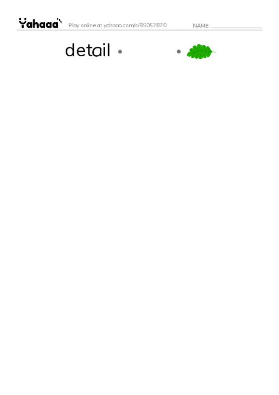 RAZ Vocabulary V: Frederick Douglass Forever Free PDF link match words worksheet