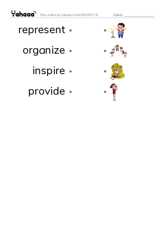 RAZ Vocabulary V: Frederick Douglass Forever Free(1) PDF link match words worksheet