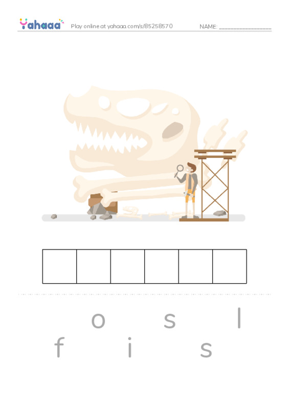 RAZ Vocabulary V: Giant Insects PDF word puzzles worksheet