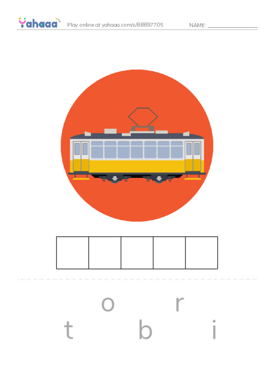 RAZ Vocabulary V: The Sun PDF word puzzles worksheet