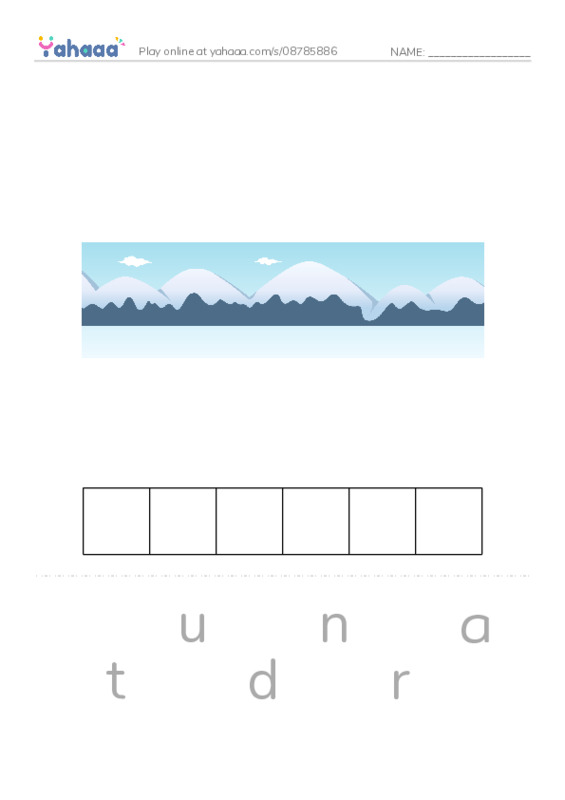 RAZ Vocabulary V: Who Owns the North Pole2 PDF word puzzles worksheet