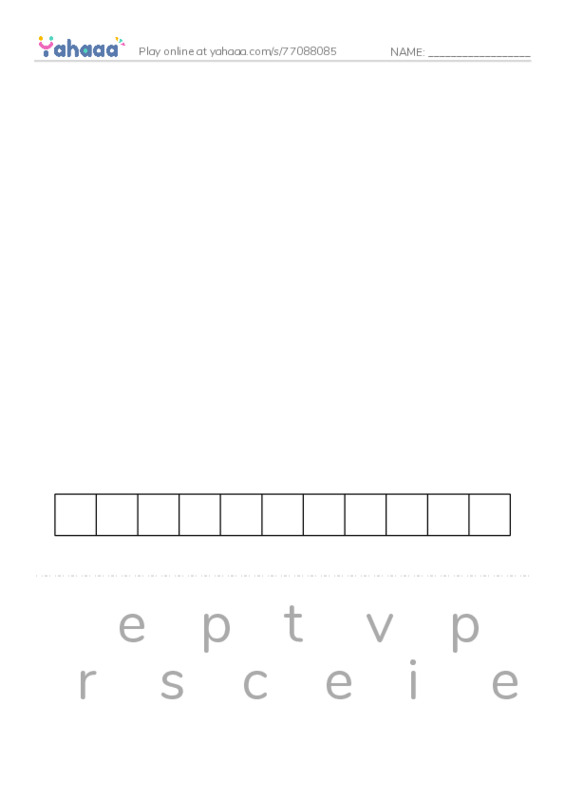 RAZ Vocabulary W: Acropolis Adventure PDF word puzzles worksheet