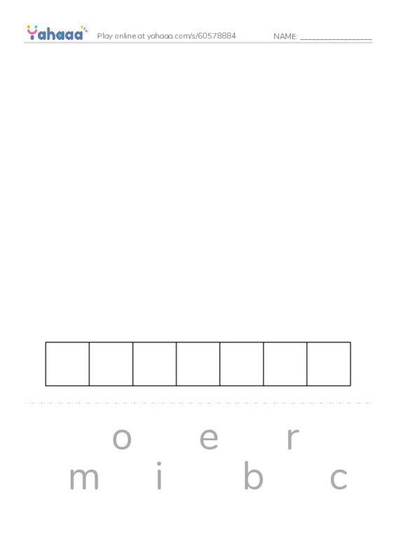 RAZ Vocabulary W: Curiosity on Mars2 PDF word puzzles worksheet