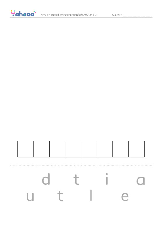 RAZ Vocabulary W: Fearless Felix PDF word puzzles worksheet