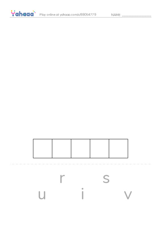 RAZ Vocabulary W: InFLUenza PDF word puzzles worksheet