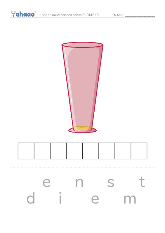 RAZ Vocabulary W: Ocean Quiz PDF word puzzles worksheet