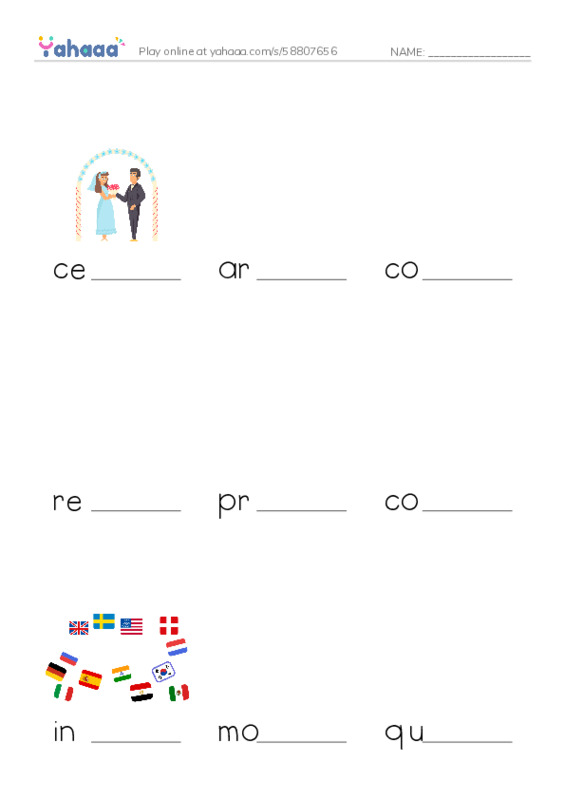 RAZ Vocabulary W: The Olympics Past and Present PDF worksheet to fill in words gaps