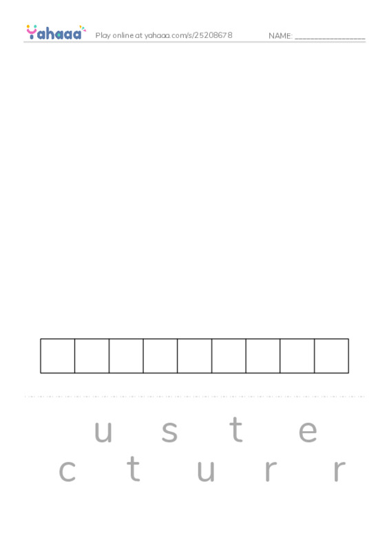 RAZ Vocabulary W: The University of Arizona College of Science Biosphere 2 PDF word puzzles worksheet