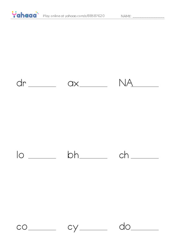 RAZ Vocabulary W: The World of NASCAR PDF worksheet to fill in words gaps