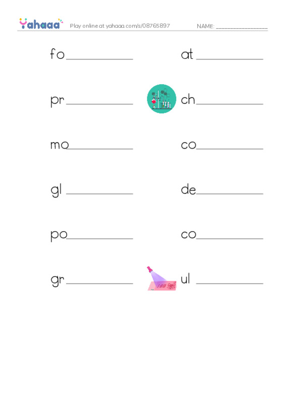 RAZ Vocabulary W: Threats to Our Atmosphere PDF worksheet writing row