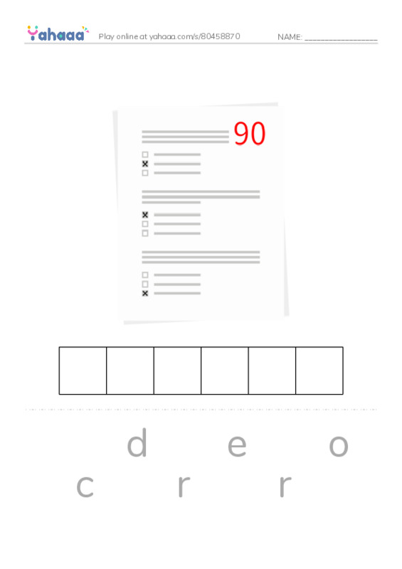 RAZ Vocabulary X: DDay2 PDF word puzzles worksheet