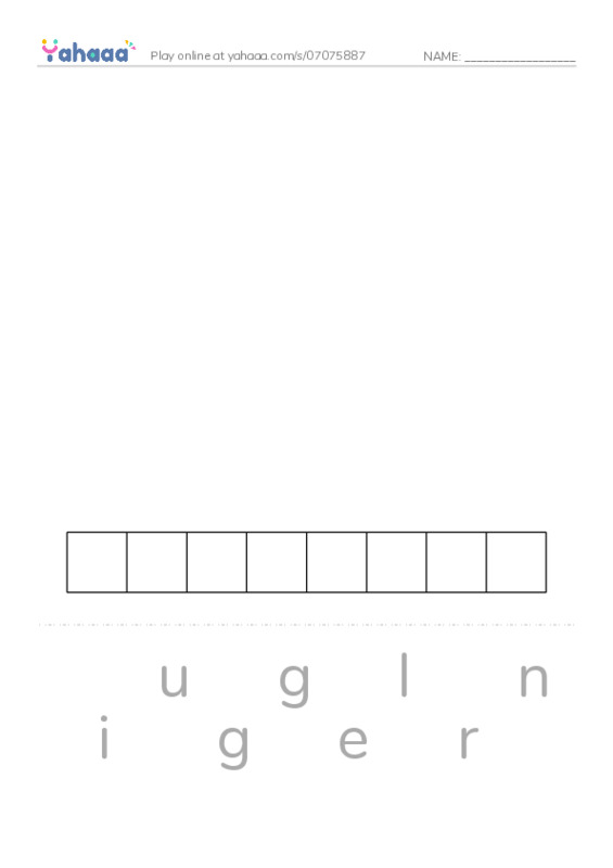 RAZ Vocabulary X: Grandpa Smoke Jumper PDF word puzzles worksheet