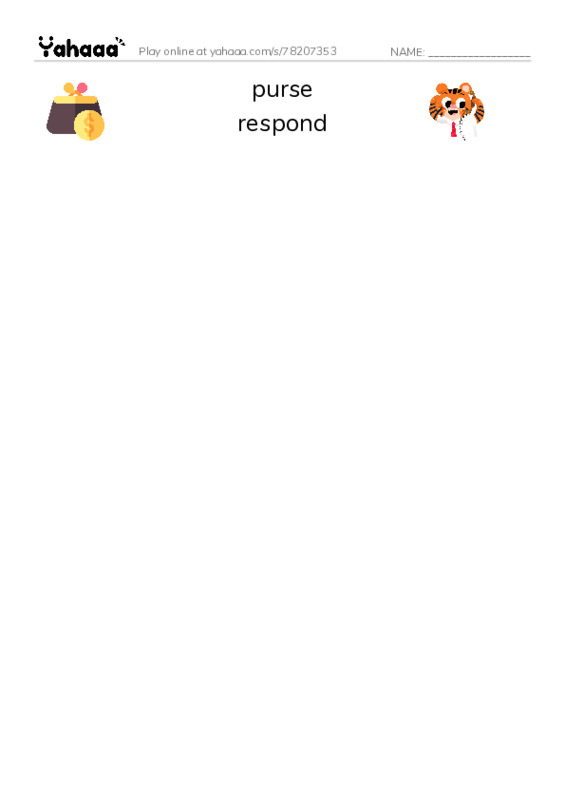 RAZ Vocabulary X: Grandpa Smoke Jumper2 PDF three columns match words