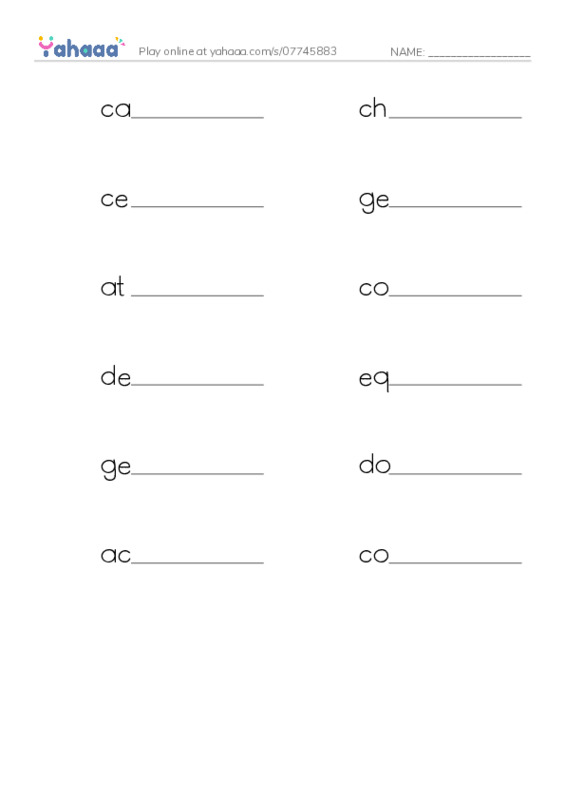 RAZ Vocabulary X: Rosalind Franklins Beautiful Twist PDF worksheet writing row