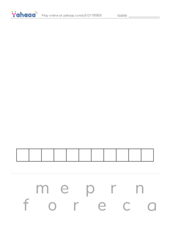 RAZ Vocabulary X: The Blues More Than a Feeling PDF word puzzles worksheet