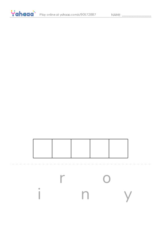 RAZ Vocabulary X: The Eruption of Mount Shasta2 PDF word puzzles worksheet