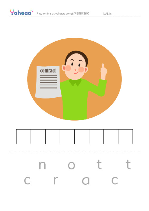 RAZ Vocabulary X: The Genius of Tesla PDF word puzzles worksheet