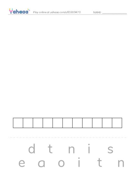 RAZ Vocabulary X: The Story of Immigration PDF word puzzles worksheet