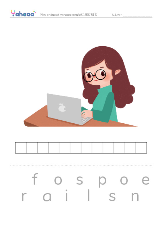 RAZ Vocabulary X: The Wonderful World Series PDF word puzzles worksheet