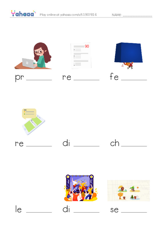 RAZ Vocabulary X: The Wonderful World Series PDF worksheet to fill in words gaps