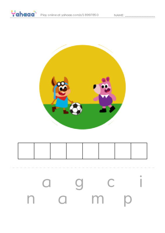 RAZ Vocabulary X: Your Road to the White House PDF word puzzles worksheet