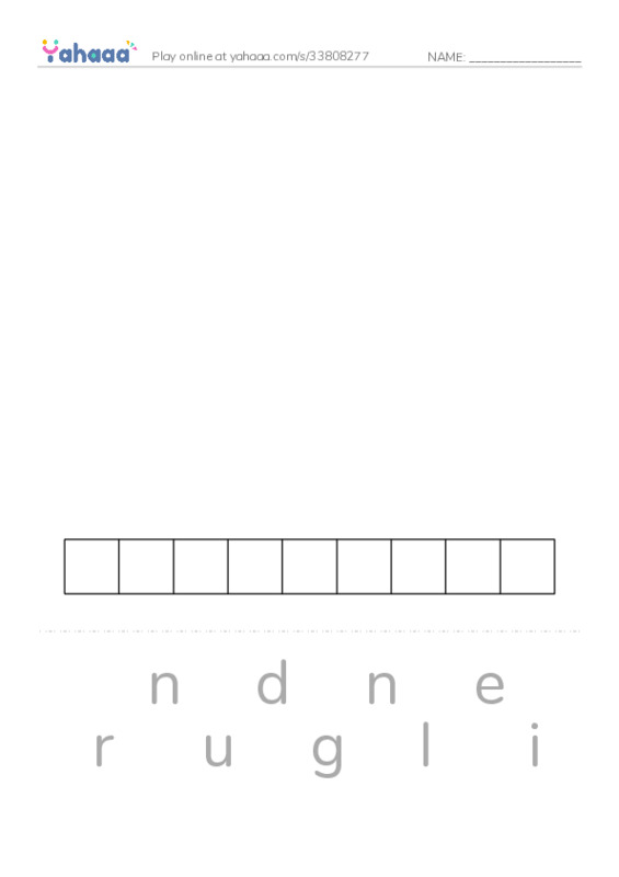 RAZ Vocabulary Y: How Little John Joined Robin Hood PDF word puzzles worksheet