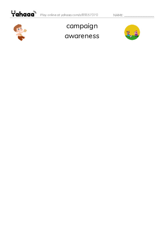 RAZ Vocabulary Y: Hungry Right Here PDF three columns match words