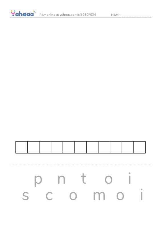 RAZ Vocabulary Y: The Art of Photography PDF word puzzles worksheet