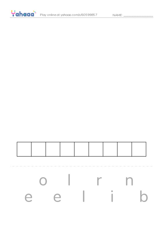 RAZ Vocabulary Y: The Great Charter PDF word puzzles worksheet