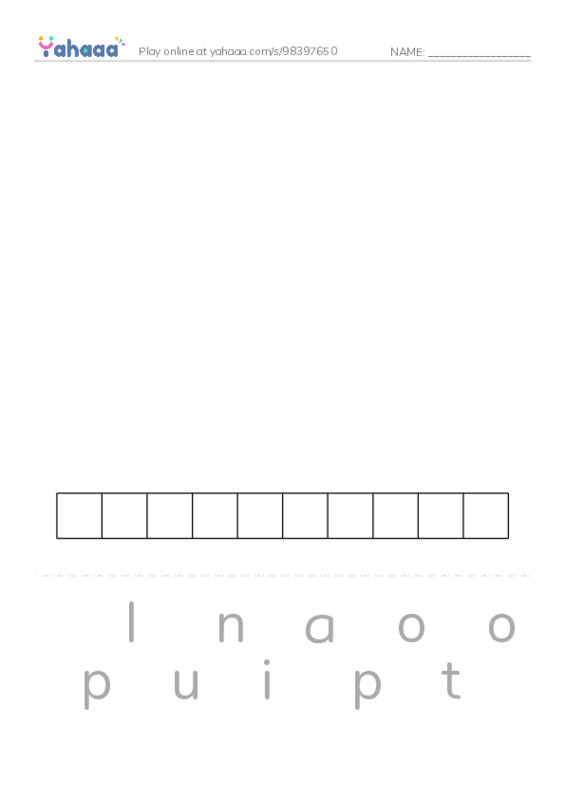 RAZ Vocabulary Y: The Great Hunger PDF word puzzles worksheet