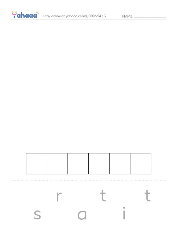 RAZ Vocabulary Y: The Haidas PDF word puzzles worksheet