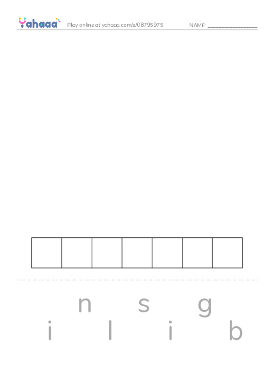 RAZ Vocabulary Y: The Mystery Twin PDF word puzzles worksheet