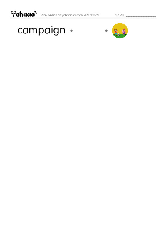 RAZ Vocabulary Z: 1865 The End of the Civil War(1) PDF link match words worksheet