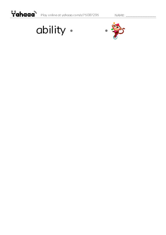 RAZ Vocabulary Z: Adaptive Athletes PDF link match words worksheet