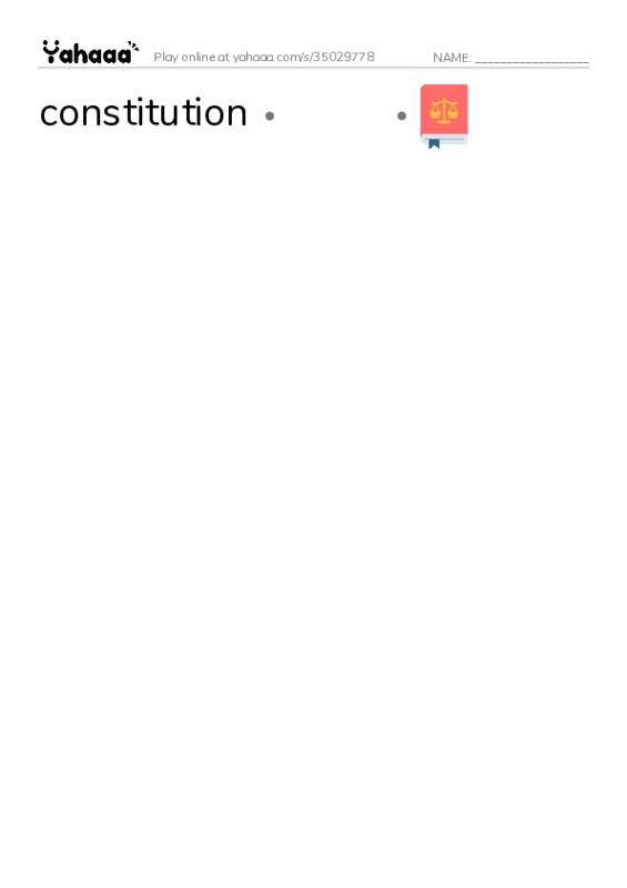 RAZ Vocabulary Z: Building a Nation PDF link match words worksheet