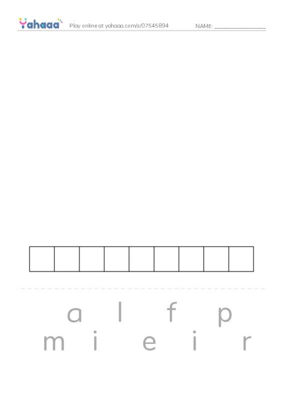 RAZ Vocabulary Z: Telescopes Eyes on Space PDF word puzzles worksheet