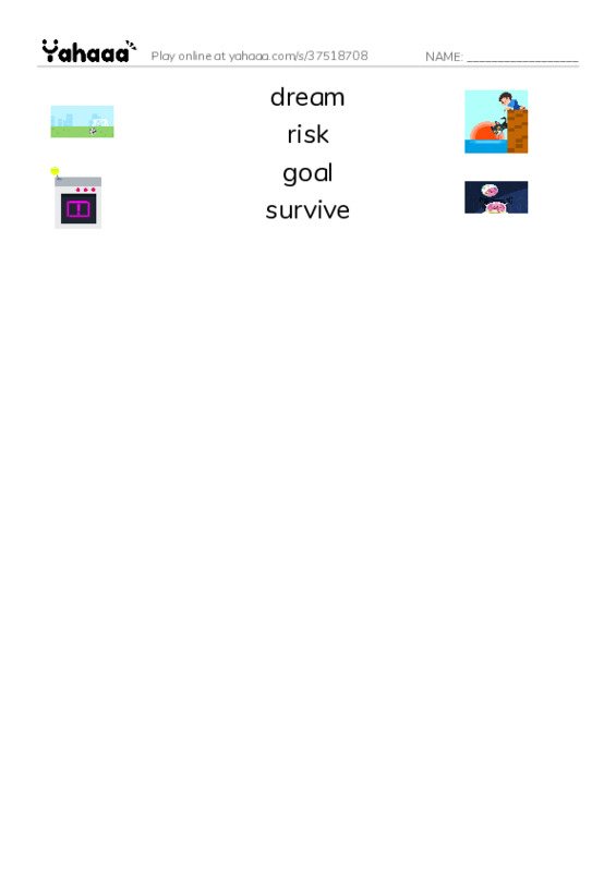 Grade 5 week 2 PDF three columns match words