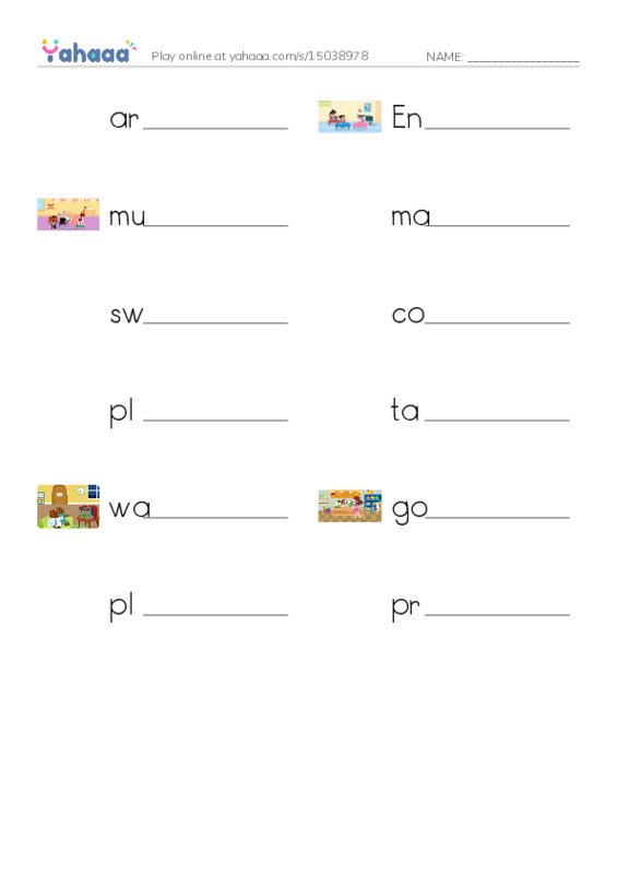 Let's GO 3: Unit 5 Activities PDF worksheet writing row