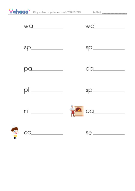Let's GO 5: Unit 4 Activities PDF worksheet writing row