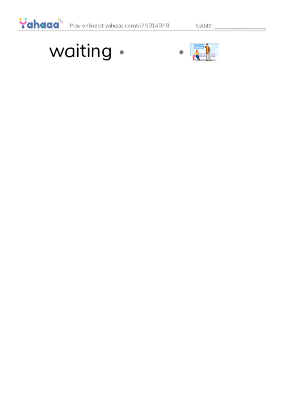 Let's GO 6: Unit 6 Doing Things PDF link match words worksheet