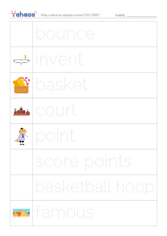 STORY basketball PDF one column image words
