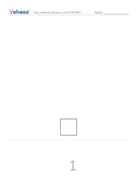 Numbers PDF word puzzles worksheet