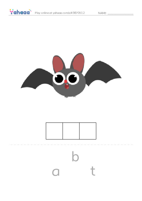 -at family PDF word puzzles worksheet