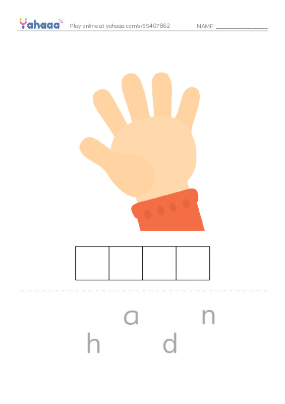 Body parts PDF word puzzles worksheet