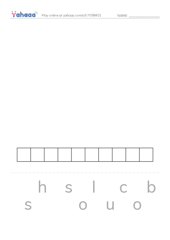 school PDF word puzzles worksheet