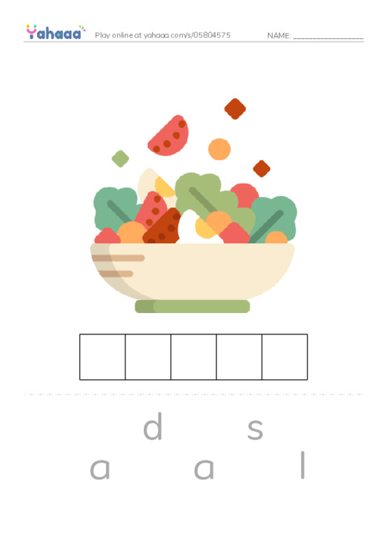 Common vegetables PDF word puzzles worksheet