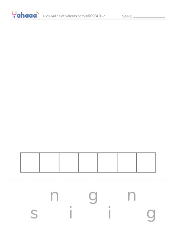 Unit 5 (G3) PDF word puzzles worksheet