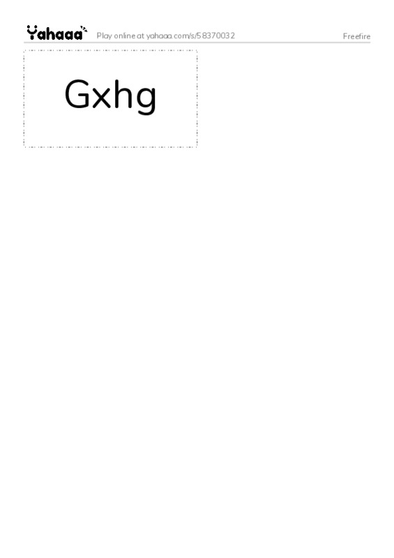 Freefire PDF two columns flashcards