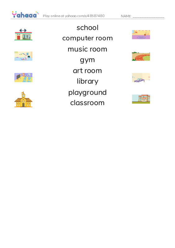 u5 PDF three columns match words